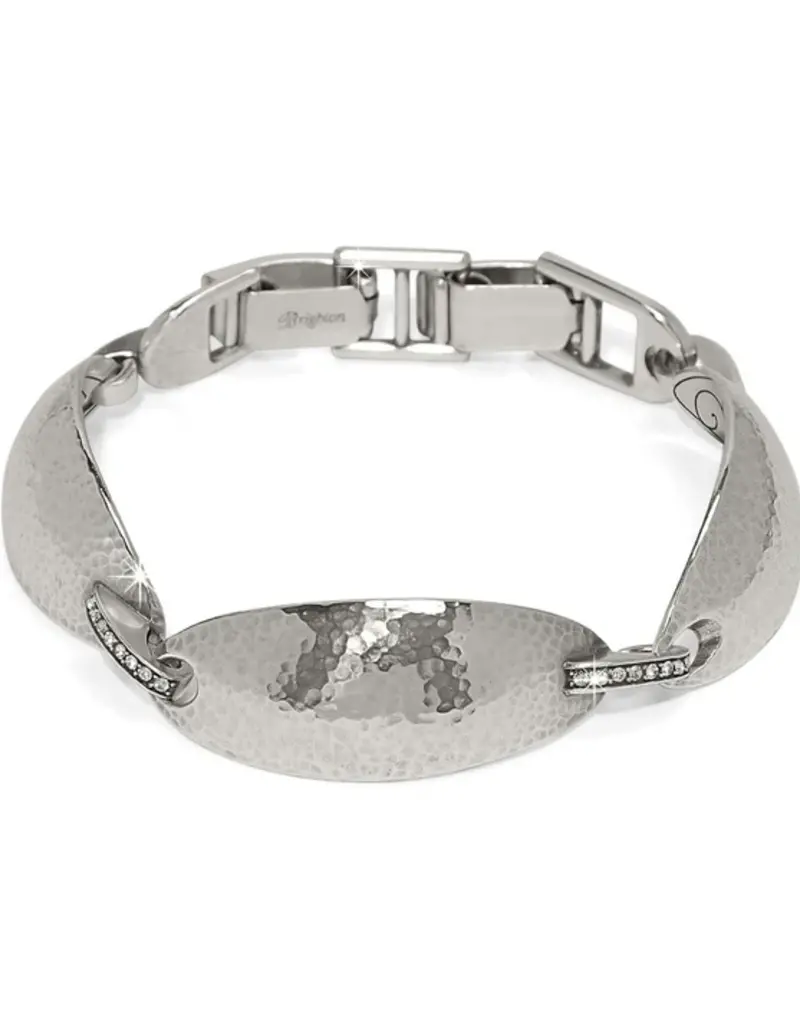 Meridian Orbit Link Bracelet in SIlver