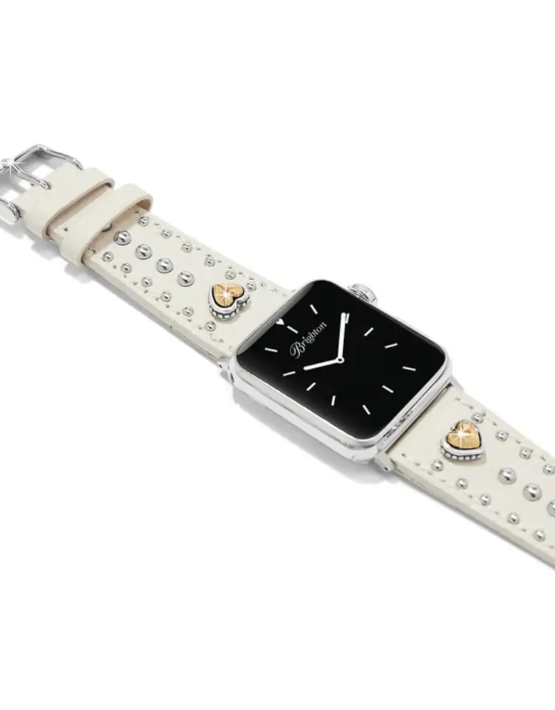 Pretty Tough Heart Leather watch Band