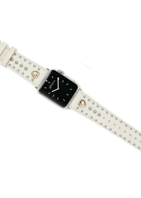 Pretty Tough Heart Leather watch Band