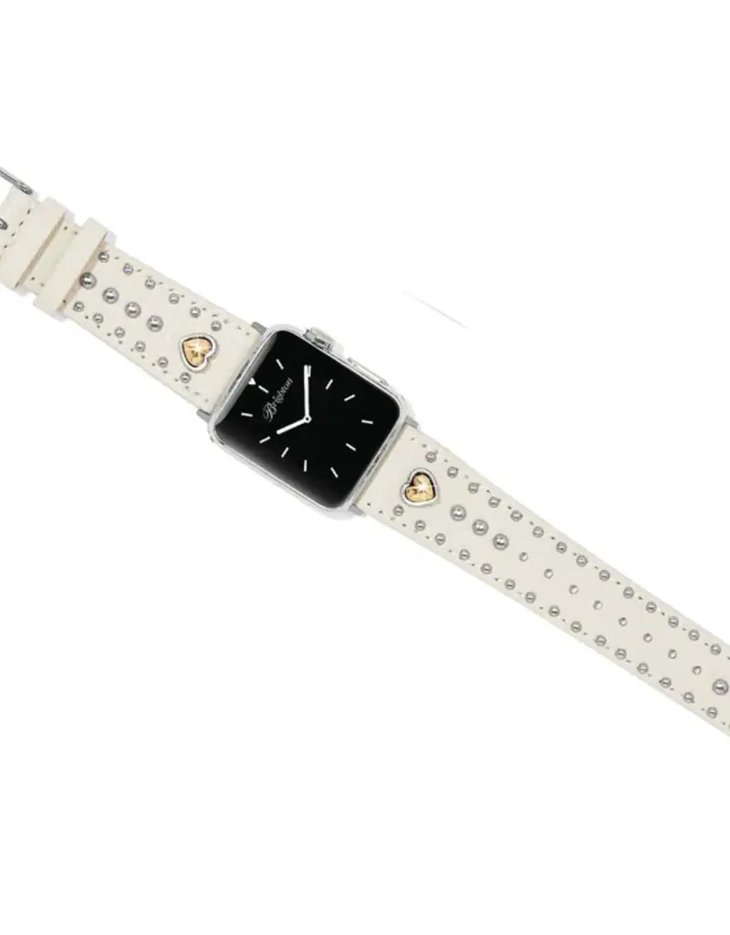 Pretty Tough Heart Leather watch Band