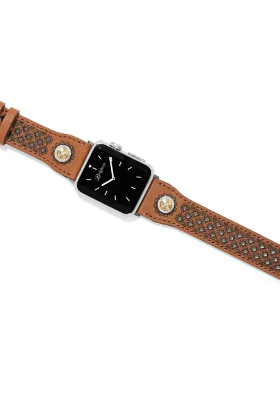 Mosaic Leather Watch Band