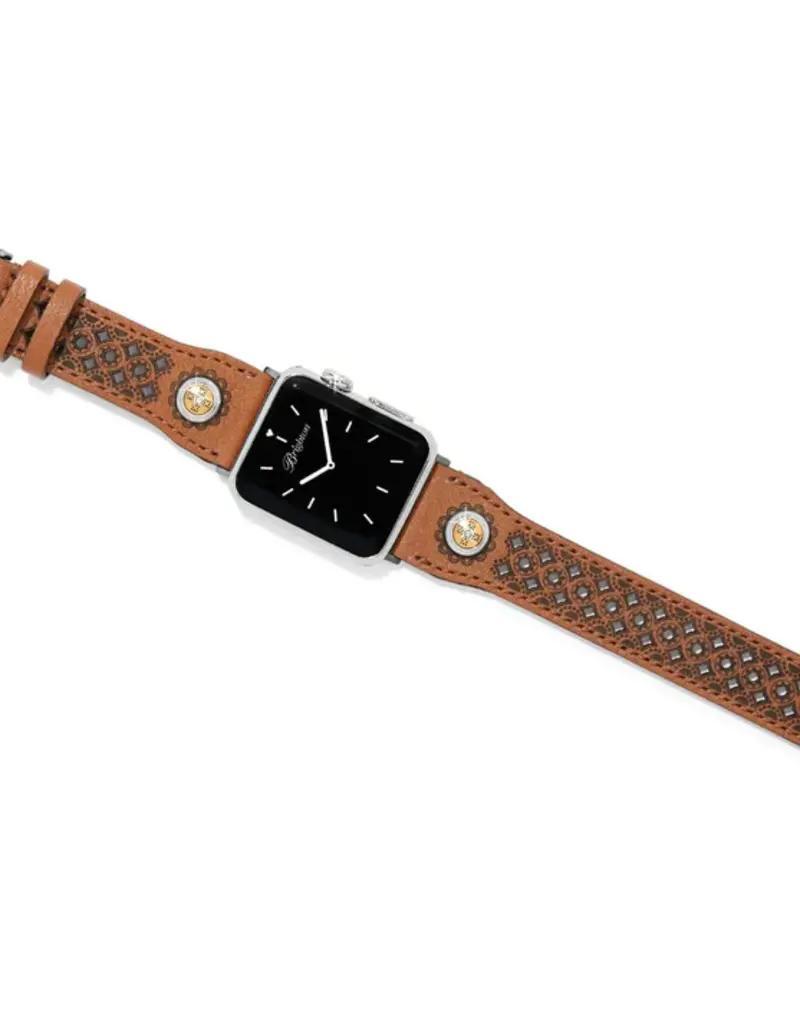 Mosaic Leather Watch Band