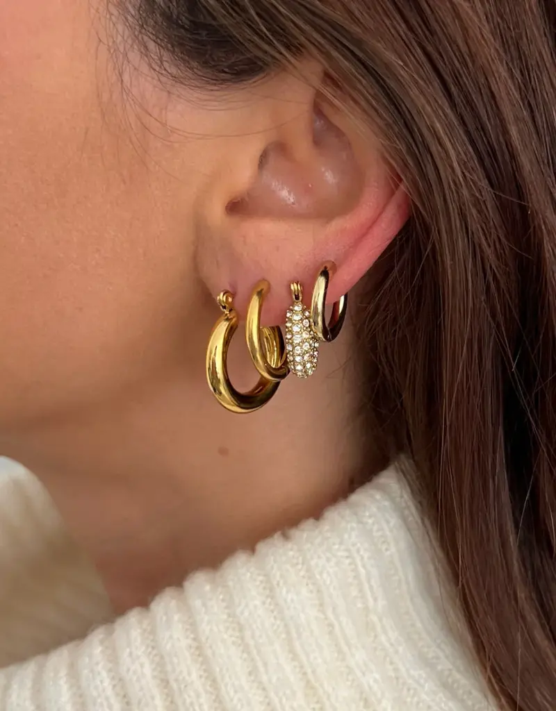 J.HOFFMAN'S Erin Mini Hoop Earrings