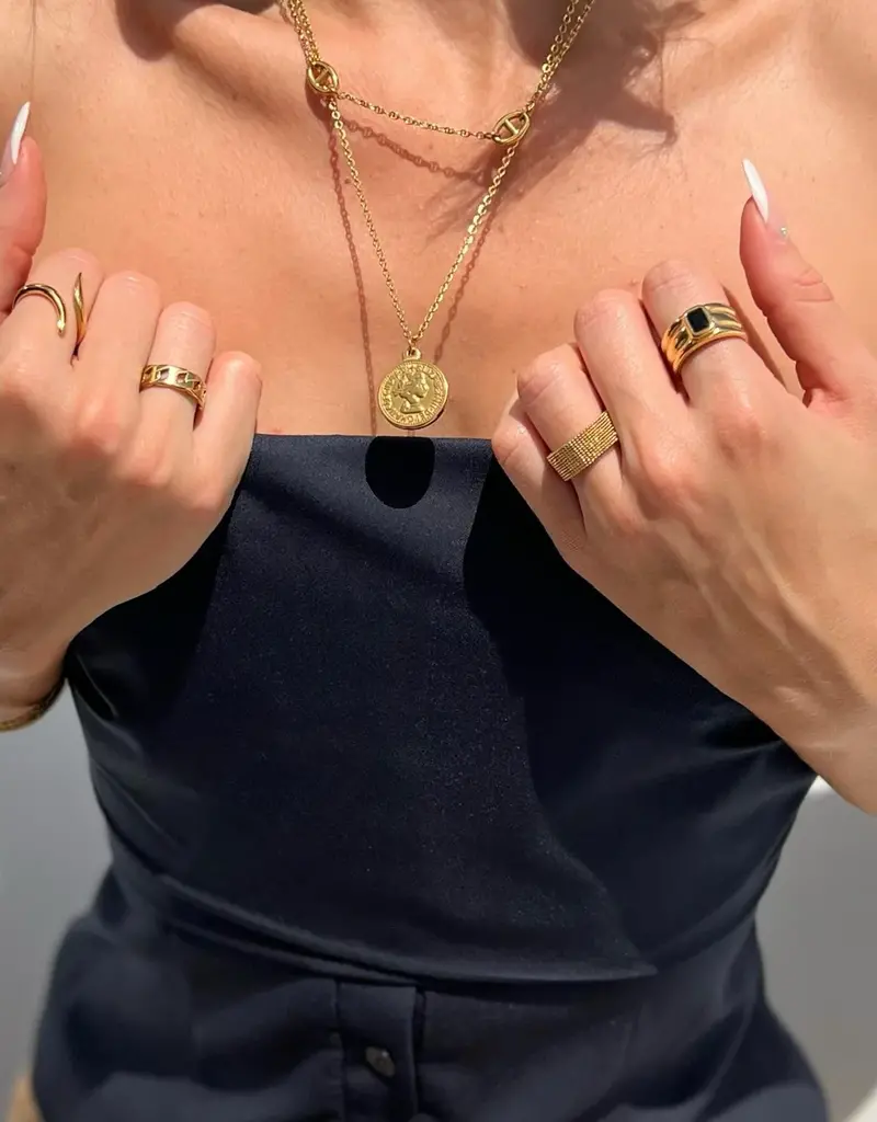 J.HOFFMAN'S Etta Mesh Ring