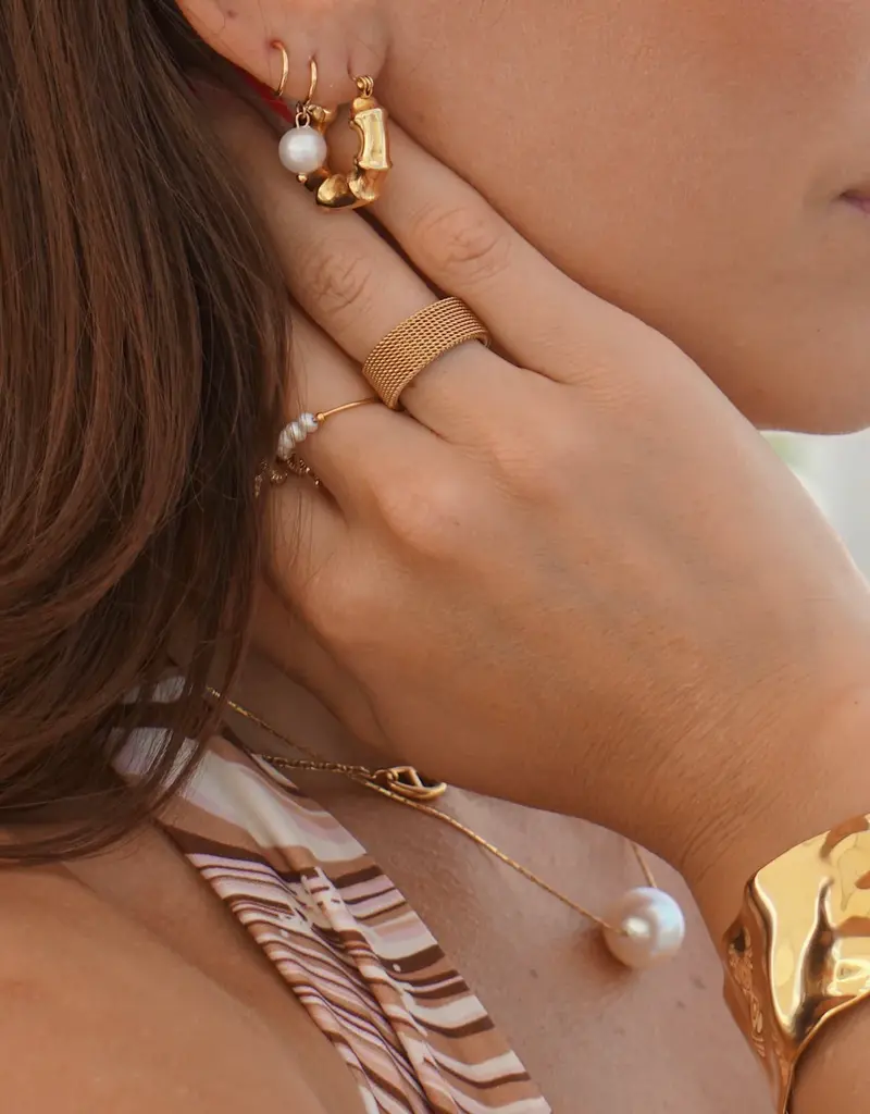 J.HOFFMAN'S Etta Mesh Ring