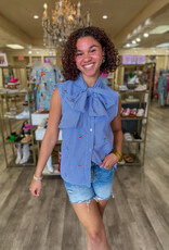 J.HOFFMAN'S Cherry Picnic Top