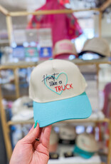 J.HOFFMAN'S Heart Like A Truck Trucker Hat