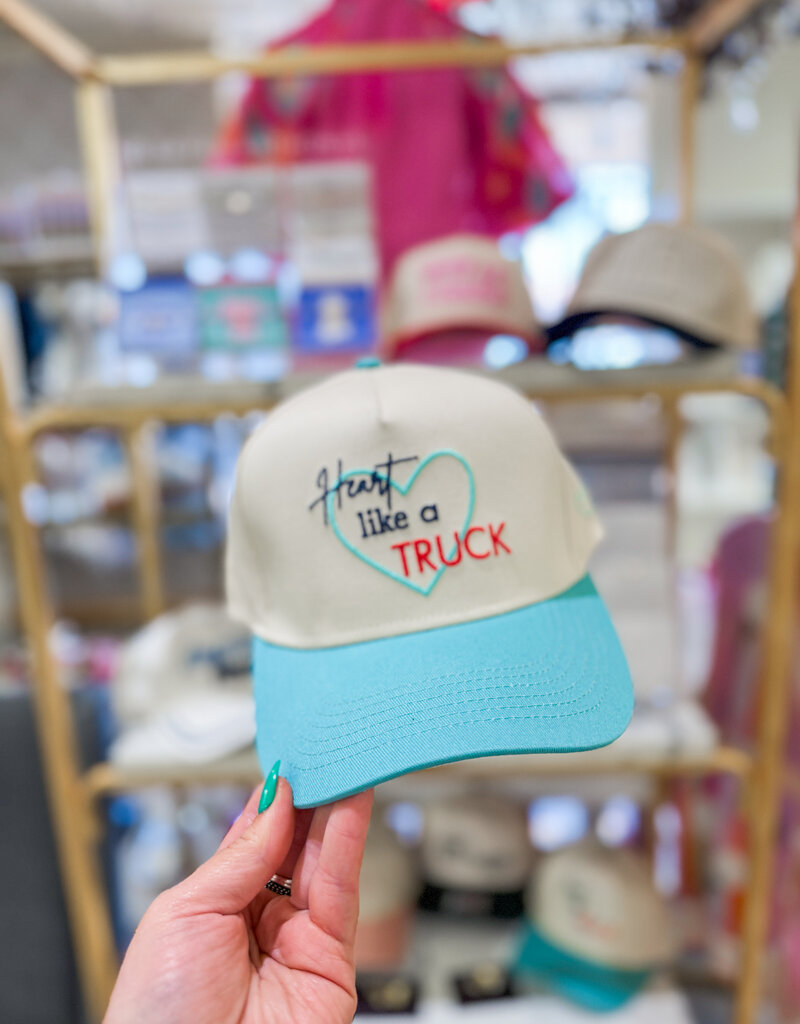 J.HOFFMAN'S Heart Like A Truck Trucker Hat
