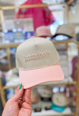 J.HOFFMAN'S Homebody Pink Vintage Trucker Hat