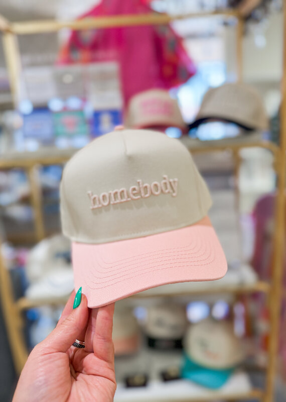 J.HOFFMAN'S Homebody Pink Vintage Trucker Hat