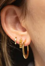 J.HOFFMAN'S Corinne Huggie- Gold