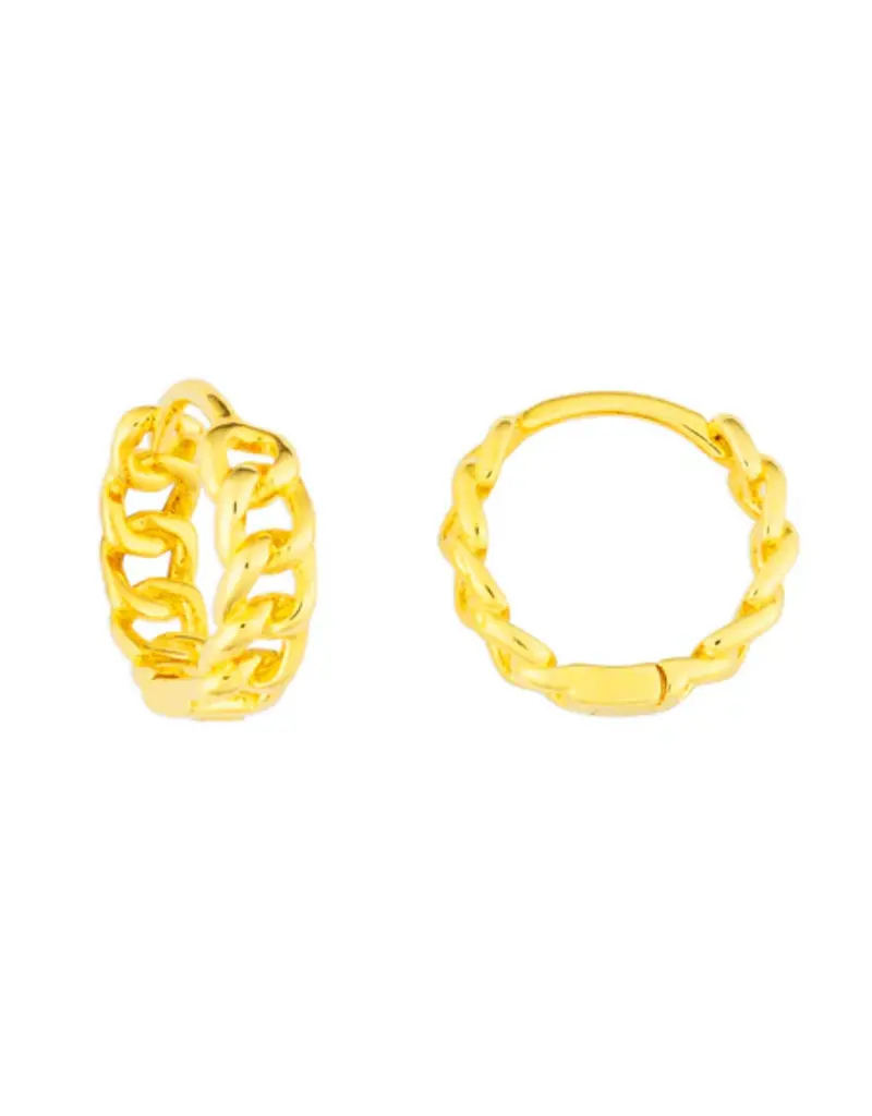 J.HOFFMAN'S Corinne Huggie- Gold