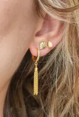 J.HOFFMAN'S Opal Studs- Gold