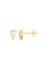 J.HOFFMAN'S Opal Studs- Gold