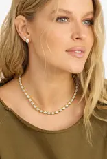 J.HOFFMAN'S She's A Boss Tennis Necklace 18'