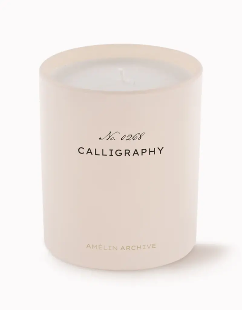 J.HOFFMAN'S Calligraphy Candle