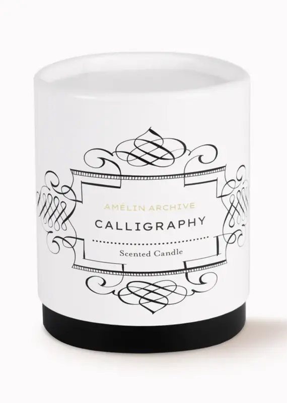 J.HOFFMAN'S Calligraphy Candle