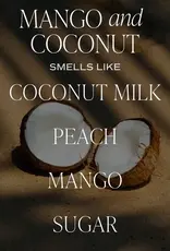 J.HOFFMAN'S Mango & Coconut Candle- 12oz