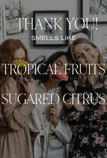 J.HOFFMAN'S Thank You Soy Candle- 11oz