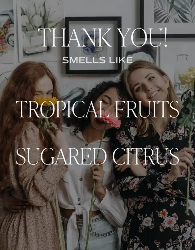 J.HOFFMAN'S Thank You Soy Candle- 11oz