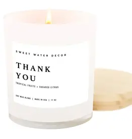 J.HOFFMAN'S Thank You Soy Candle- 11oz