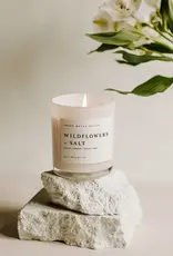 J.HOFFMAN'S Wildflowers & Salt Soy Candle- 11oz