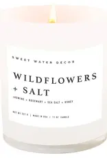 J.HOFFMAN'S Wildflowers & Salt Soy Candle- 11oz