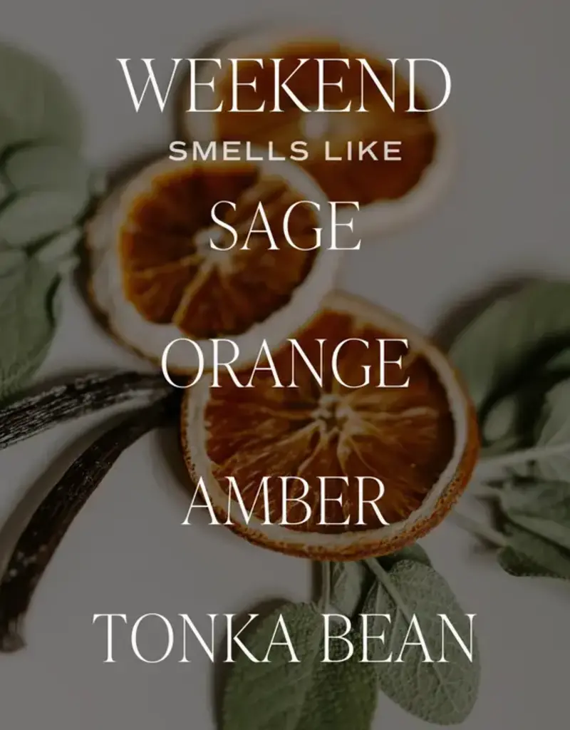 J.HOFFMAN'S Weekend Candle- 12oz