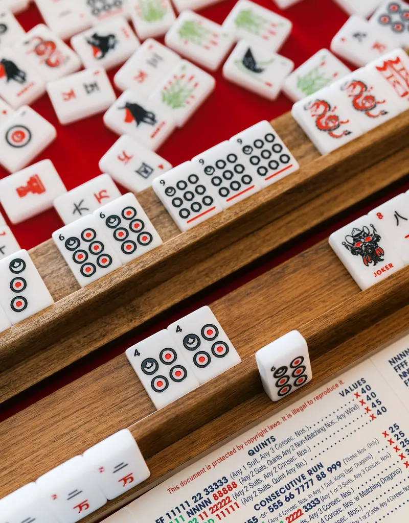 J.HOFFMAN'S Texas Tech Mahjong Tiles