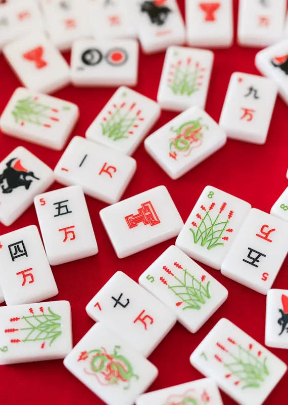 J.HOFFMAN'S Texas Tech Mahjong Tiles