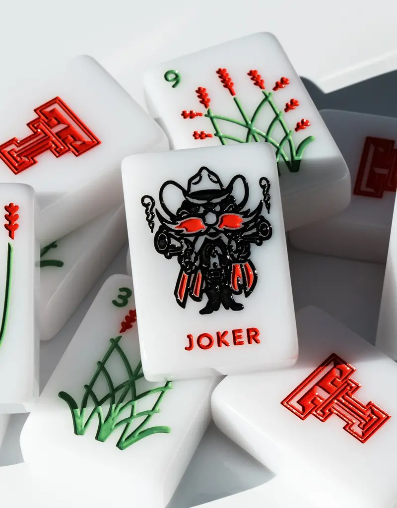 J.HOFFMAN'S Texas Tech Mahjong Tiles