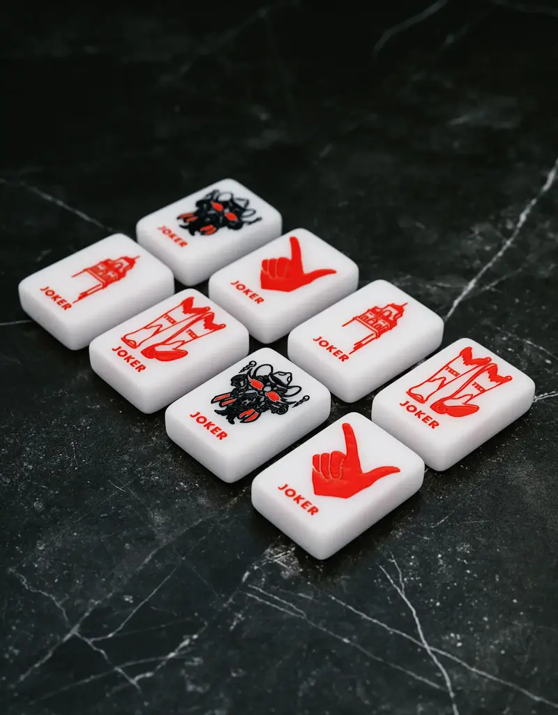 J.HOFFMAN'S Texas Tech Mahjong Tiles