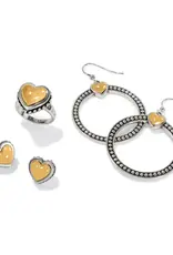 Pretty Tough Bold Heart Ring in Gold