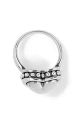 Pretty Tough Bold Heart Ring