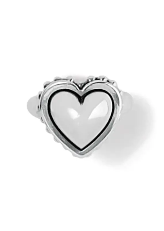 Pretty Tough Bold Heart Ring