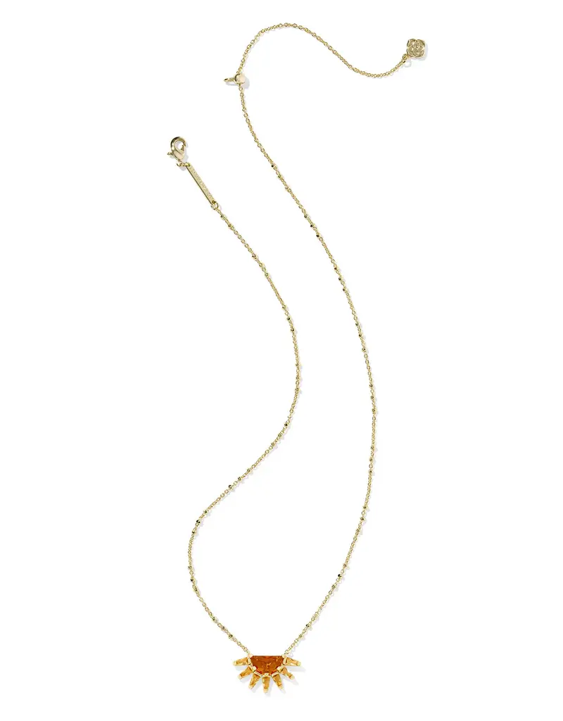KENDRA SCOTT Samantha Sun Pendant Necklace