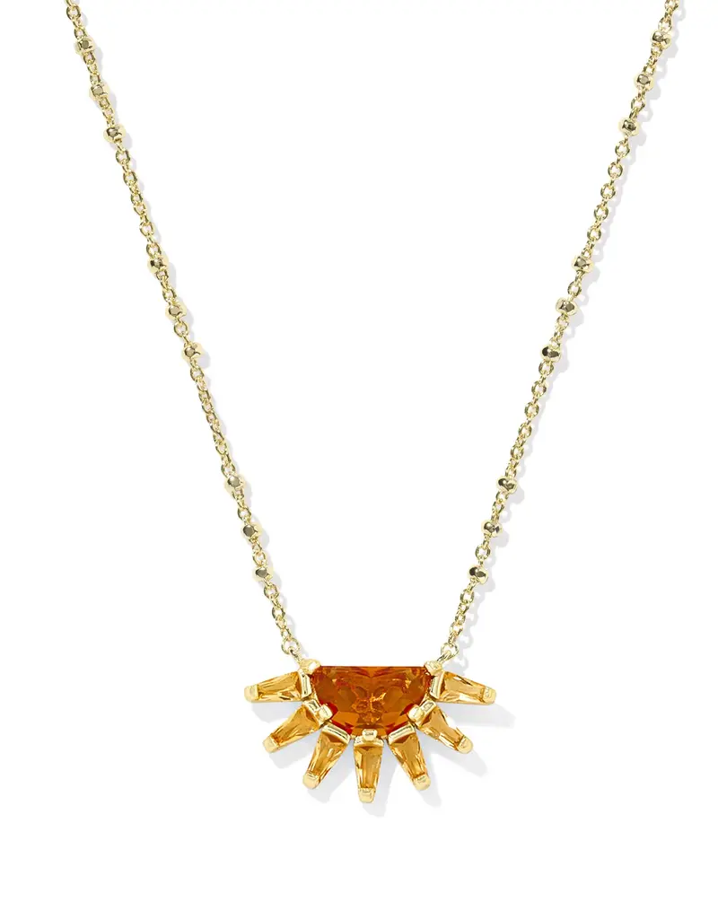 KENDRA SCOTT Samantha Sun Pendant Necklace