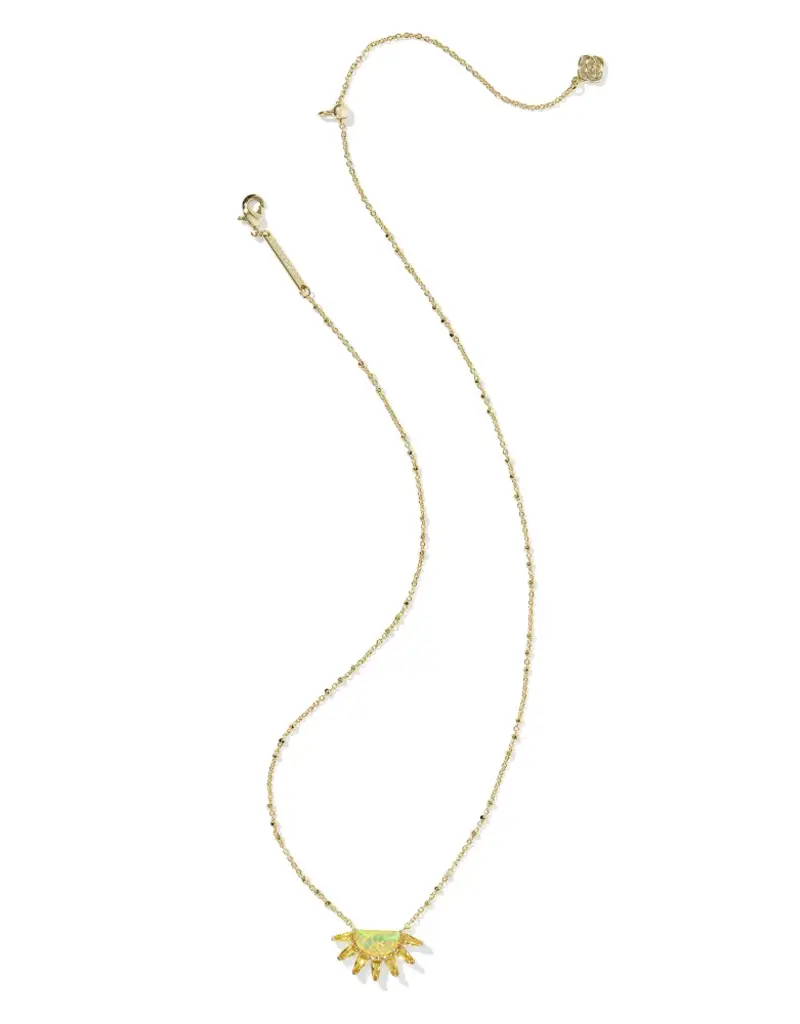 KENDRA SCOTT Samantha Sun Pendant Necklace