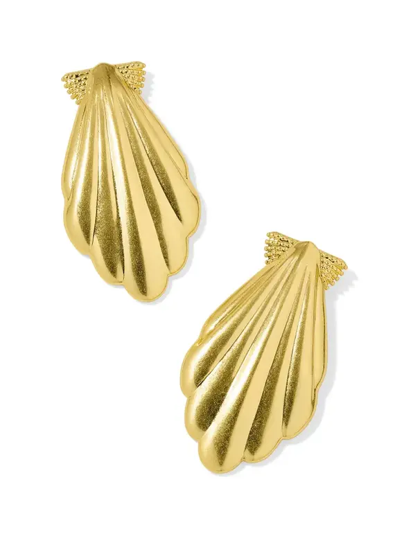 KENDRA SCOTT Alexa Metal Statement Earrings