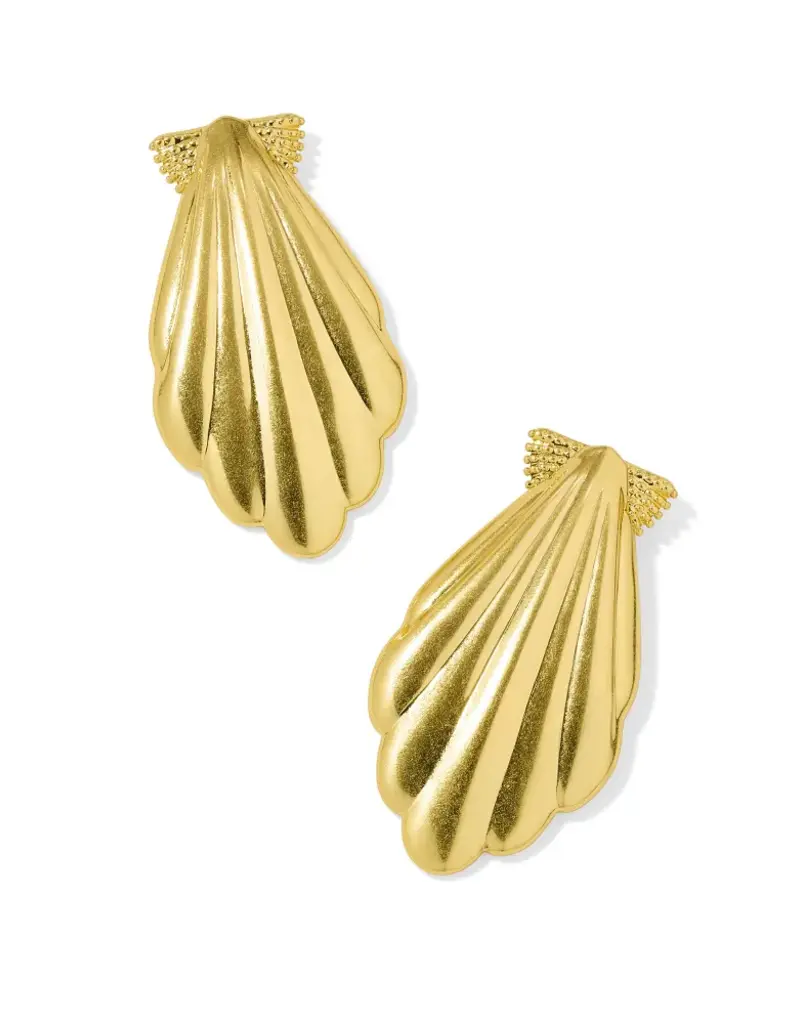 KENDRA SCOTT Alexa Metal Statement Earrings