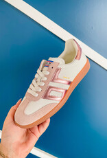 J.HOFFMAN'S Cloud Sneakers-Pink Metallic