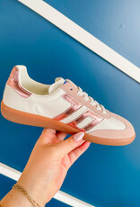 J.HOFFMAN'S Cloud Sneakers-Pink Metallic