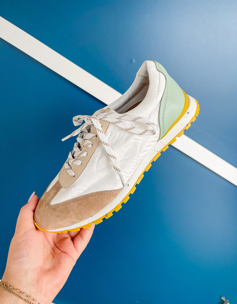 VANELI Fifi Sneaker-camel suede