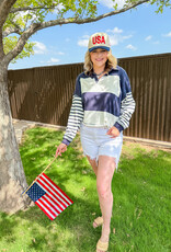 J.HOFFMAN'S Rugby Top- Navy