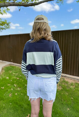 J.HOFFMAN'S Rugby Top- Navy