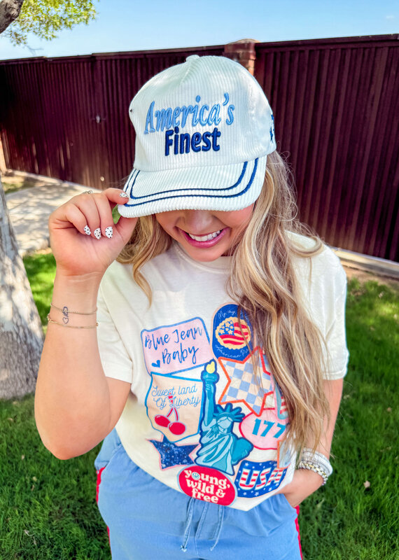 J.HOFFMAN'S Americas Finest Corduroy Trucker Hat