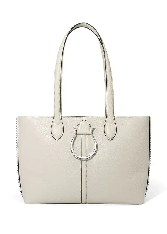 Wesley Tote in Shoe White