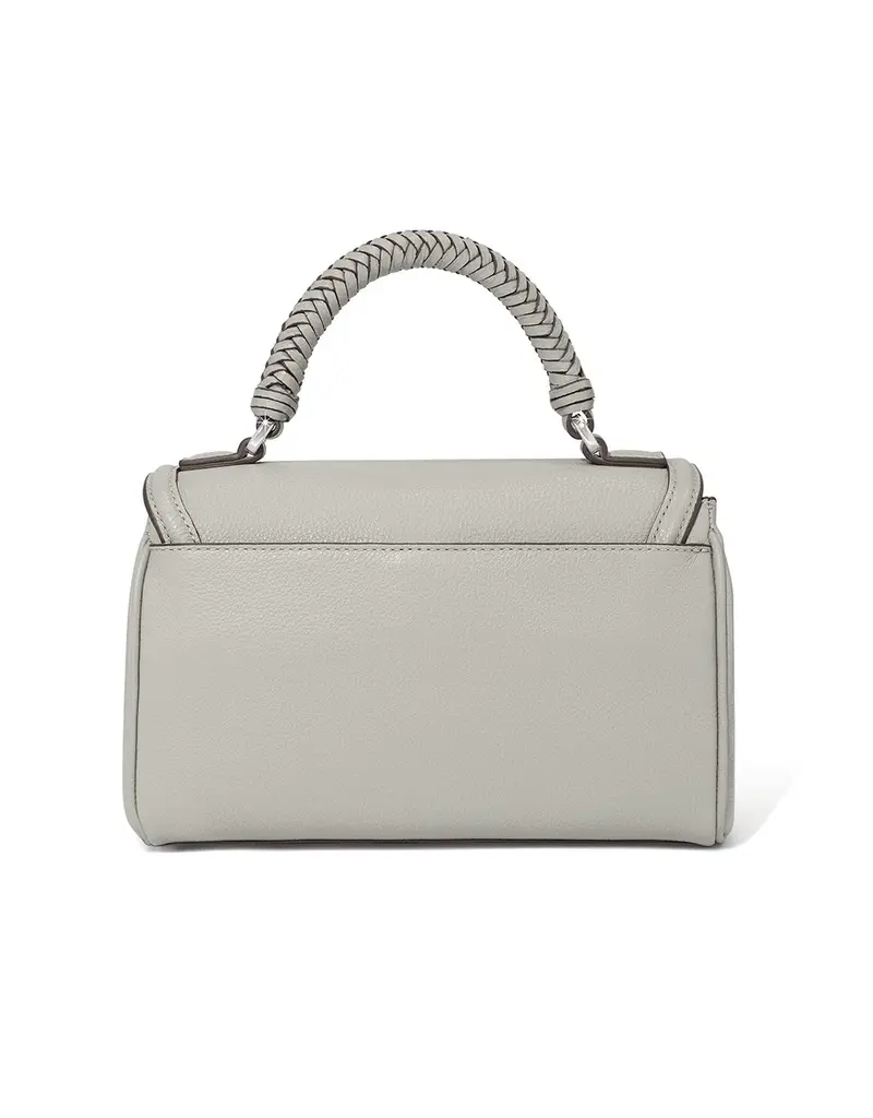 Tate Flap Satchel in Sterling