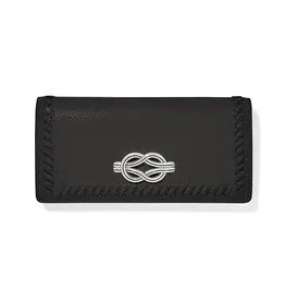 Interlok Harmony Slim Folio Wallet in Black