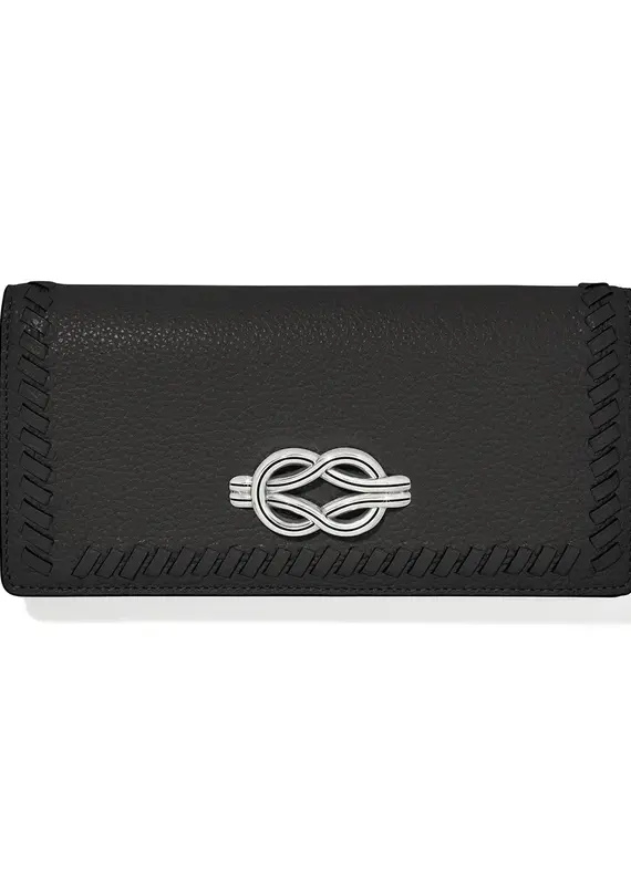 Interlok Harmony Slim Folio Wallet in Black